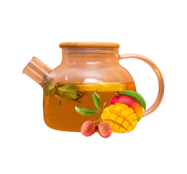 Mango - liçi çayı