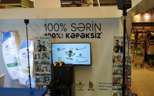 Head & Shoulders üçün tematik VR oyun zonasıe